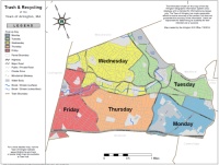 Trash and Recycling Map