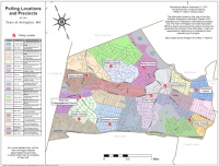 Voter Polling Locations and Precincts Map