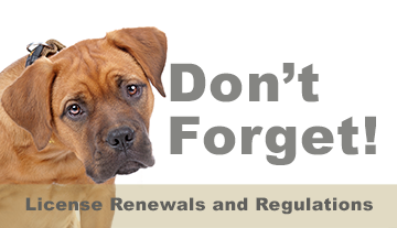 Dogs-DontForgeLicenseRegulations