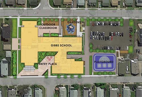 Gibbs School Overview Sketch