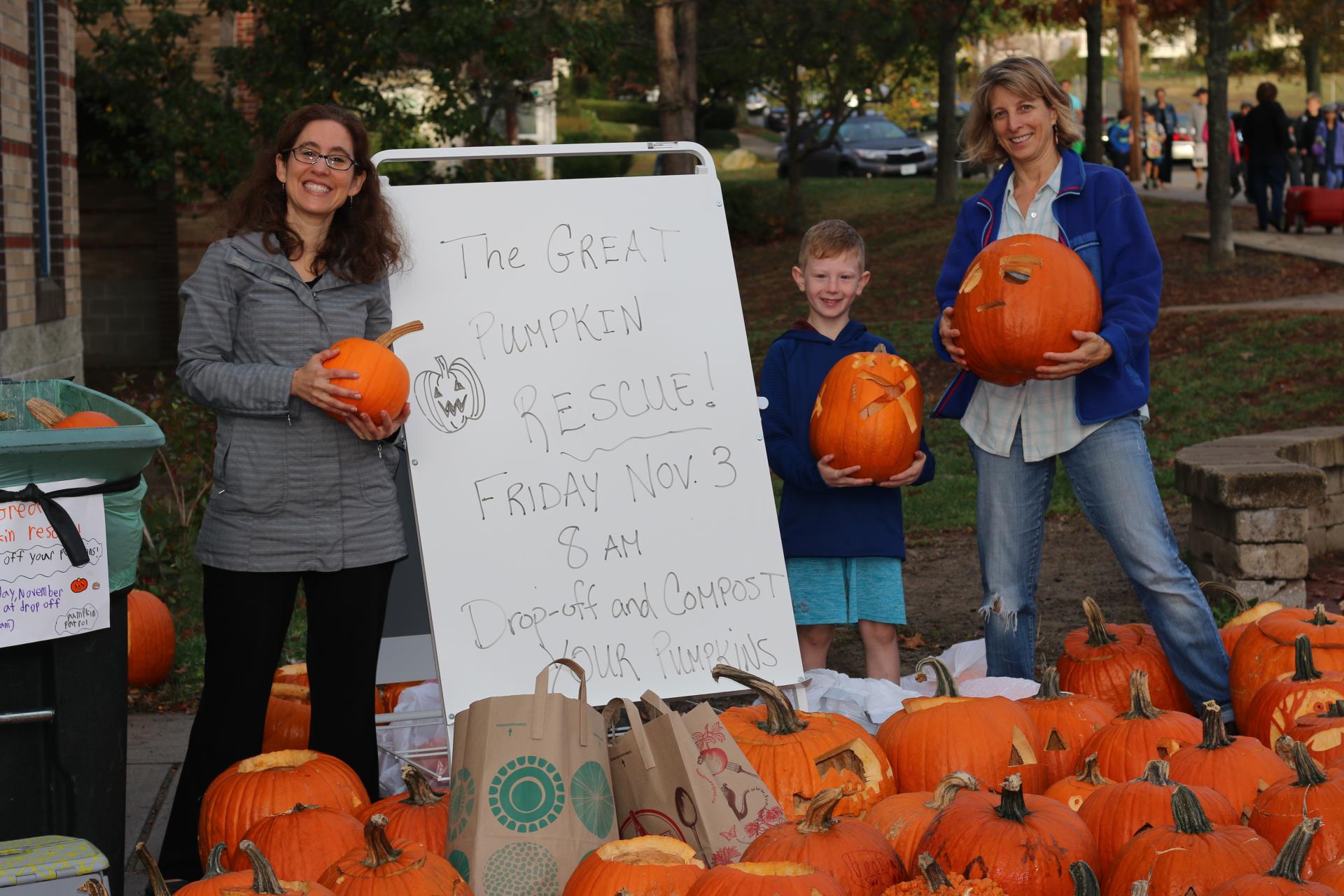 Brackett Pumpkin Rescue