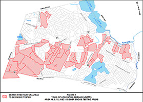 Areas in Arlington scheduled for smoke testing in July and August 2018