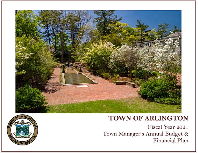 Click here to view the Town Manager's FY2021 Financial Plan