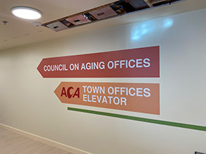 Wayfinding for Council on Aging and ACA Offices